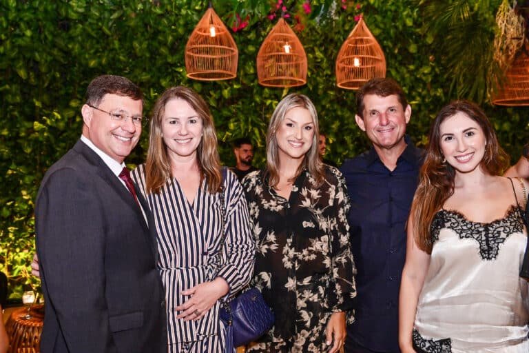 Promotor Fernando Zardini Antônio e Giovanini Fraga Zanotti, Andressa Nunes, José Luiz Nunes e Fernanda Zanotti.